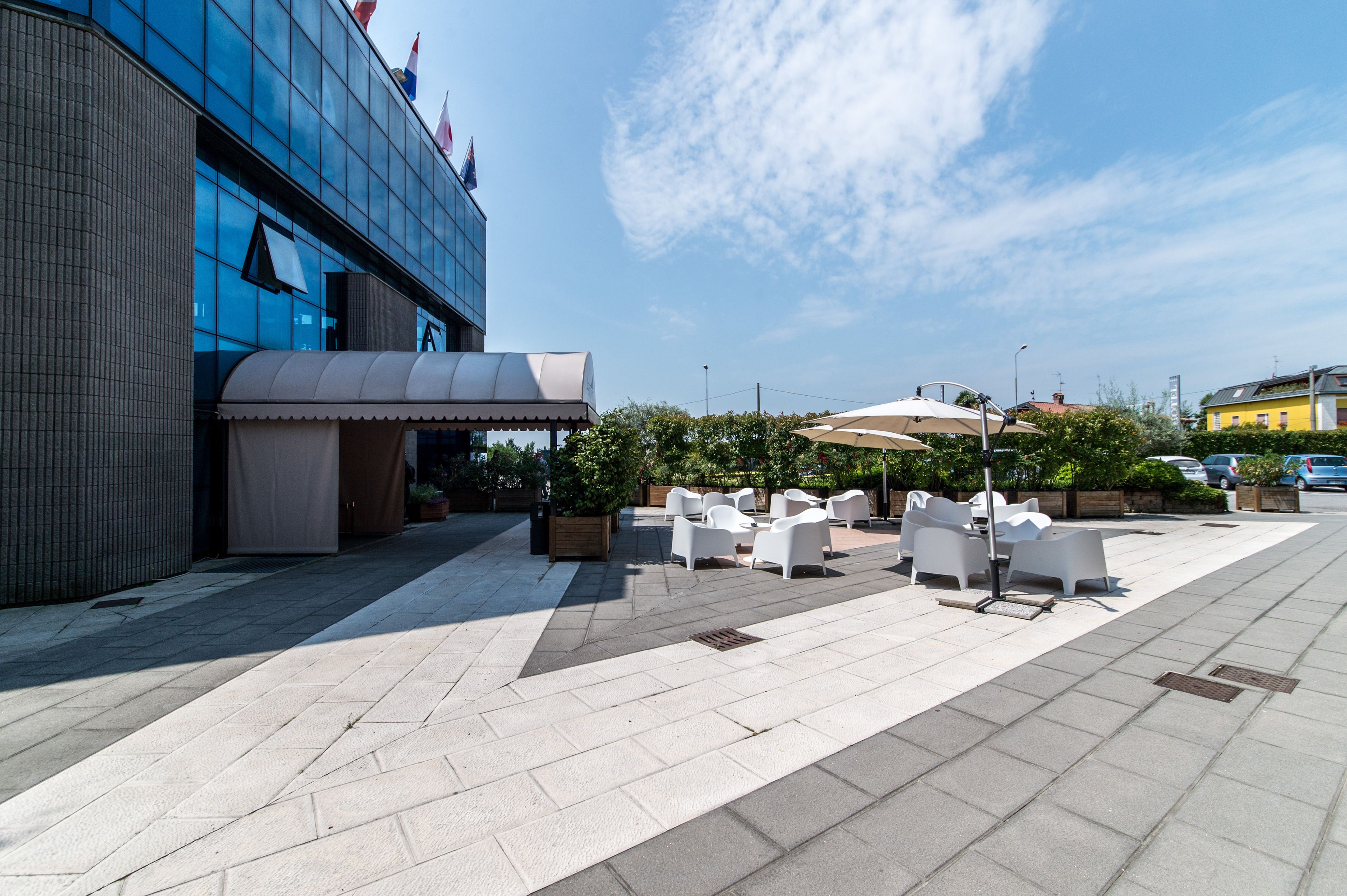 Ingresso della struttura