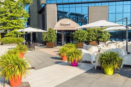 Front of property. Airport Hotel