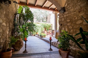 Terrace/patio - Posada dos Orillas (Trujillo)