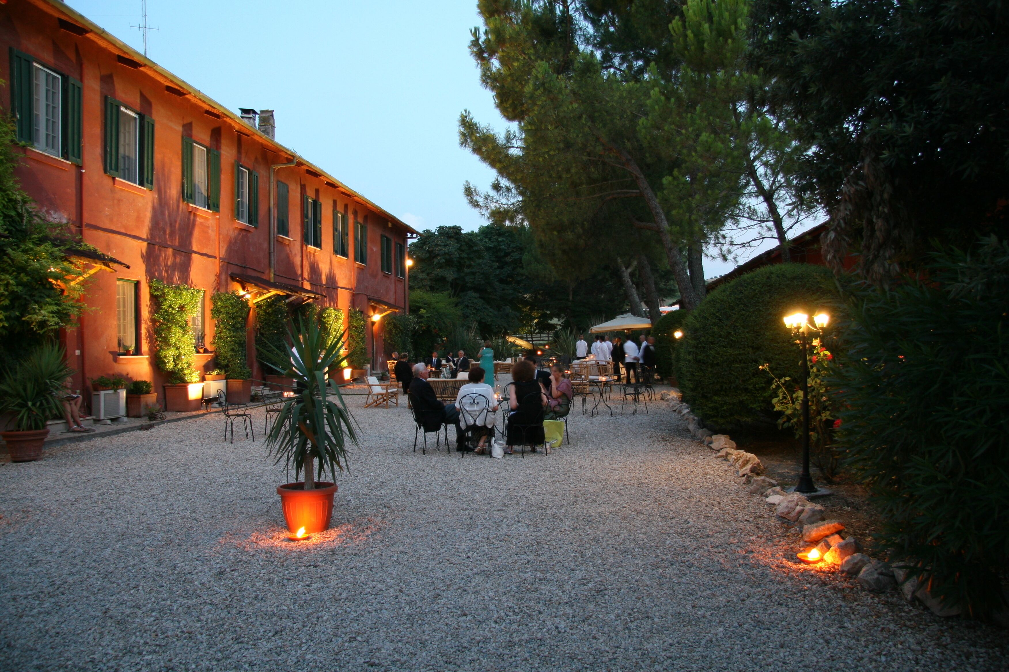 Voorkant van accommodatie