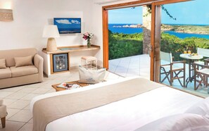 Superior Room, Sea View | Hypo-allergenic bedding, minibar, in-room safe, desk - Hotel Marinedda Thalasso & Spa  (Trinita d'Agultu e Vignola)