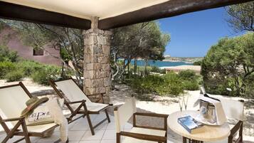 Suite, eingeschrÀnkter Meerblick | Terrasse/Patio
