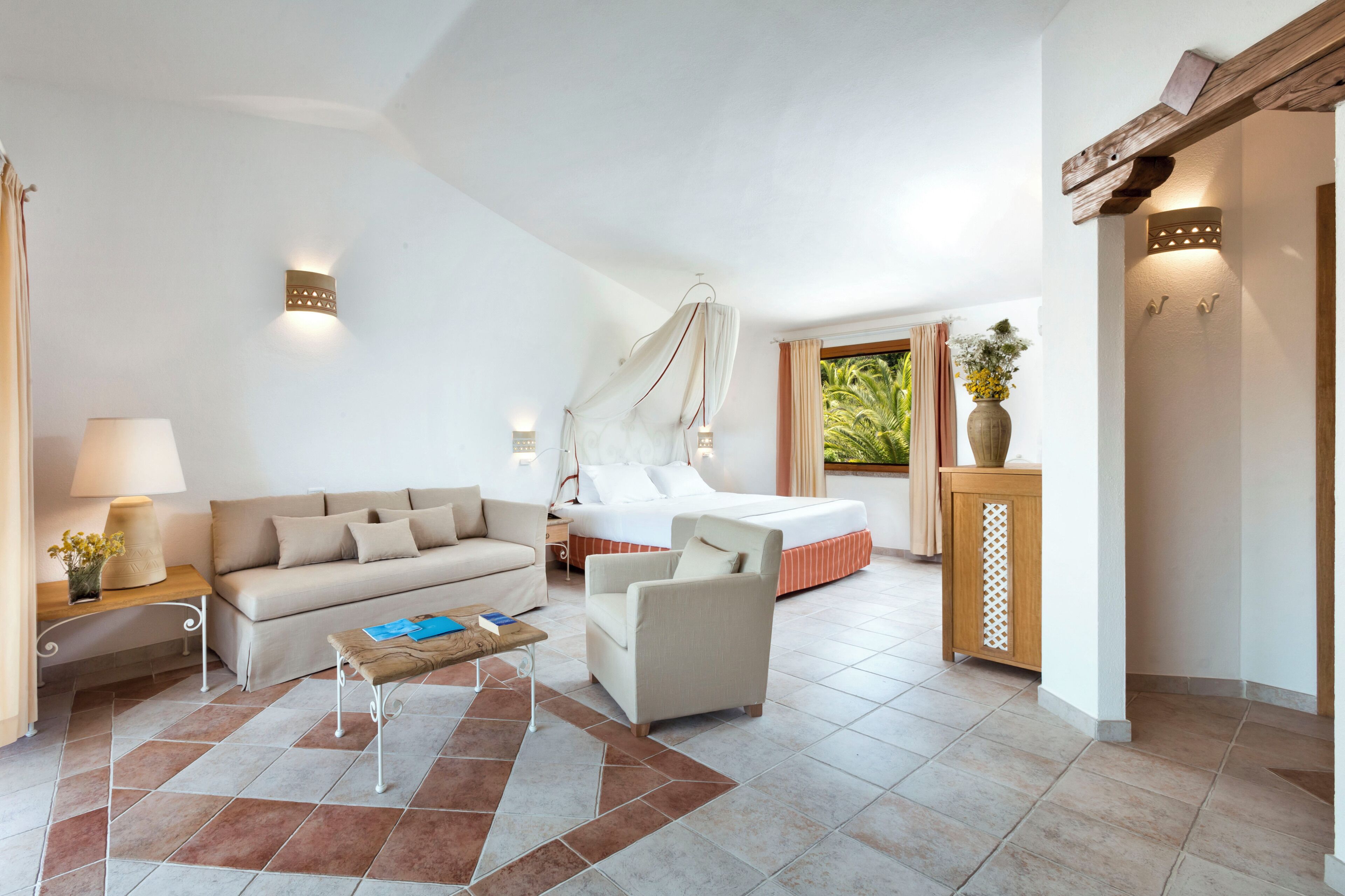 Junior Studio Suite, Partial Sea View | Hypo-allergenic bedding, minibar, in-room safe, desk