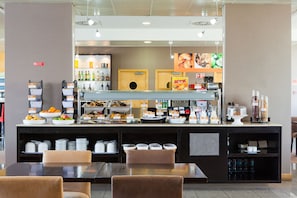Free buffet breakfast