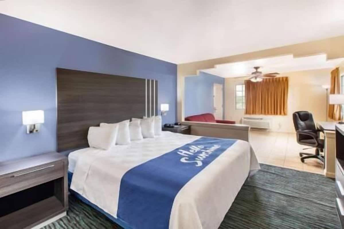 In-room safe, desk, blackout drapes, iron/ironing board
