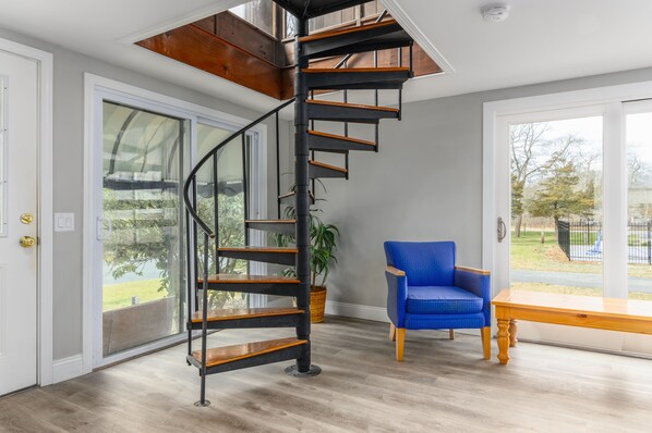 Sitteområde i lobbyen