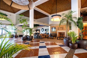 Sala de estar en el lobby