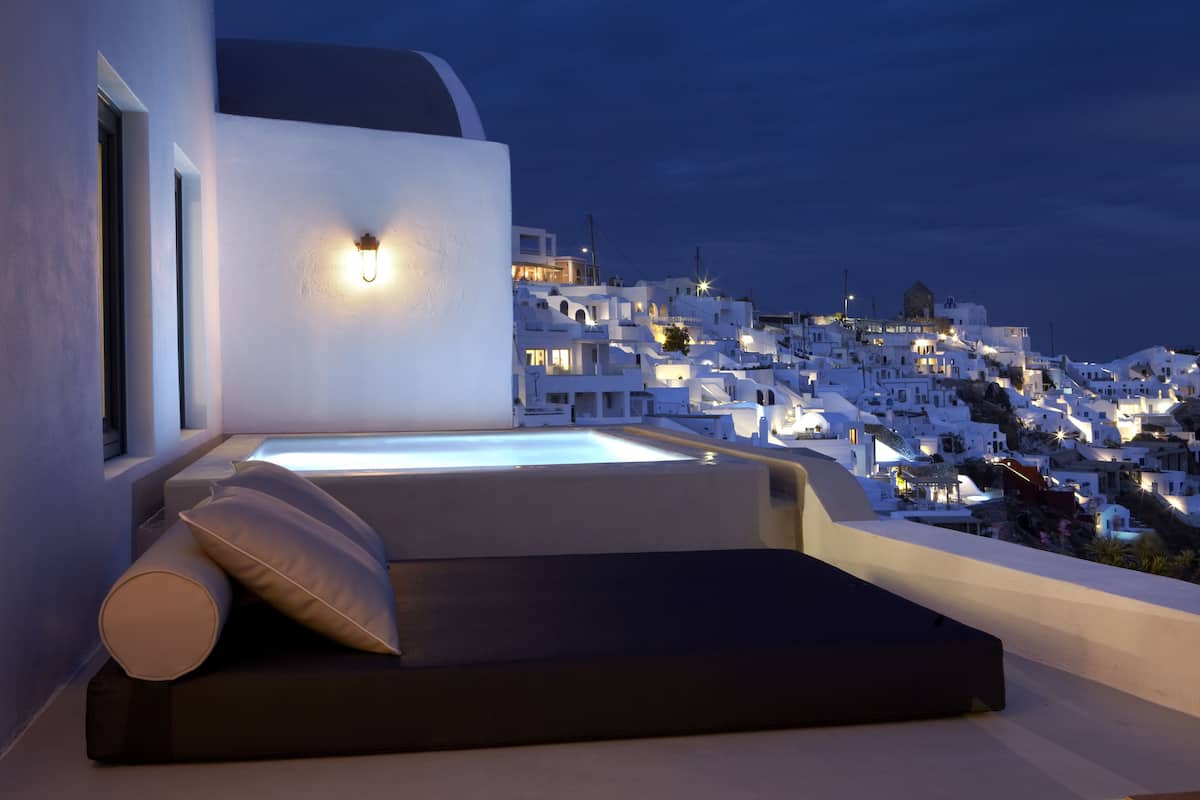 Infinity Pool Suite, Caldera View | Balcon