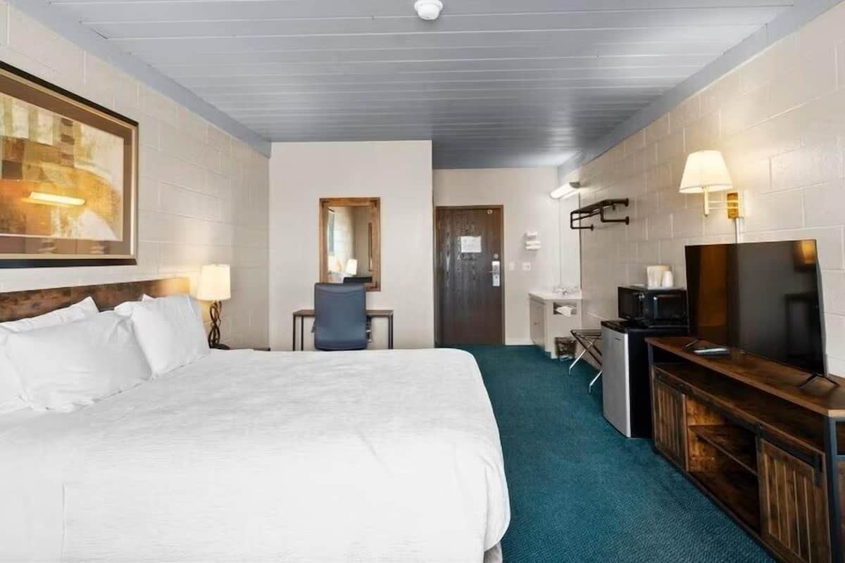 Deluxe Room | Desk, laptop workspace, blackout drapes, soundproofing