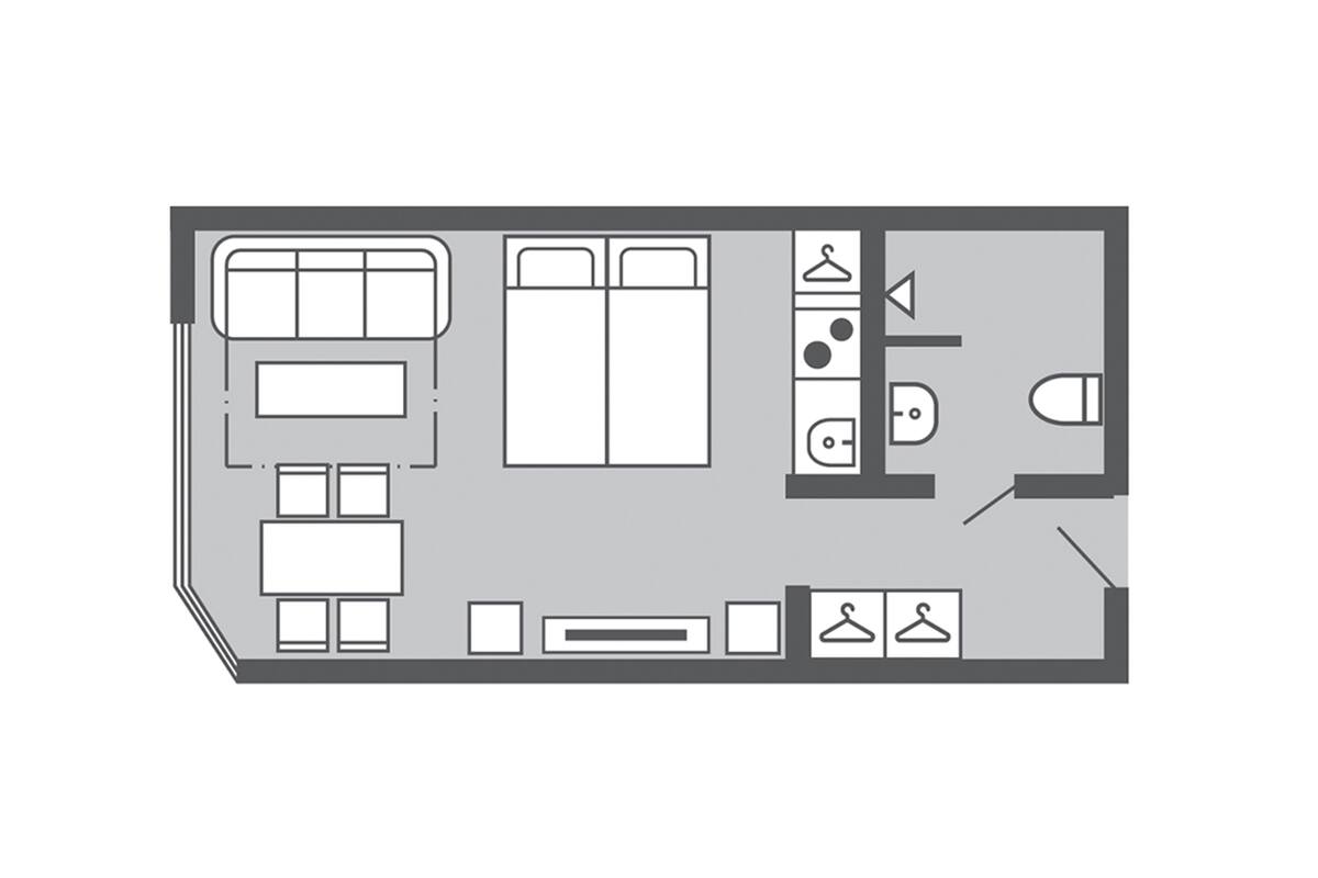 Double Room Plus Economy | Plano