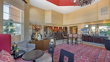 Free daily self-serve breakfast