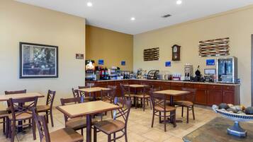 Free continental breakfast