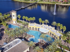 Aerial view - Hilton Grand Vacations Club Tuscany Village Orlando (Orlando)