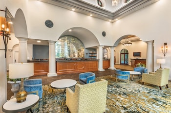 Reception area at Hilton Grand Vacations Club Tuscany Village Orlando