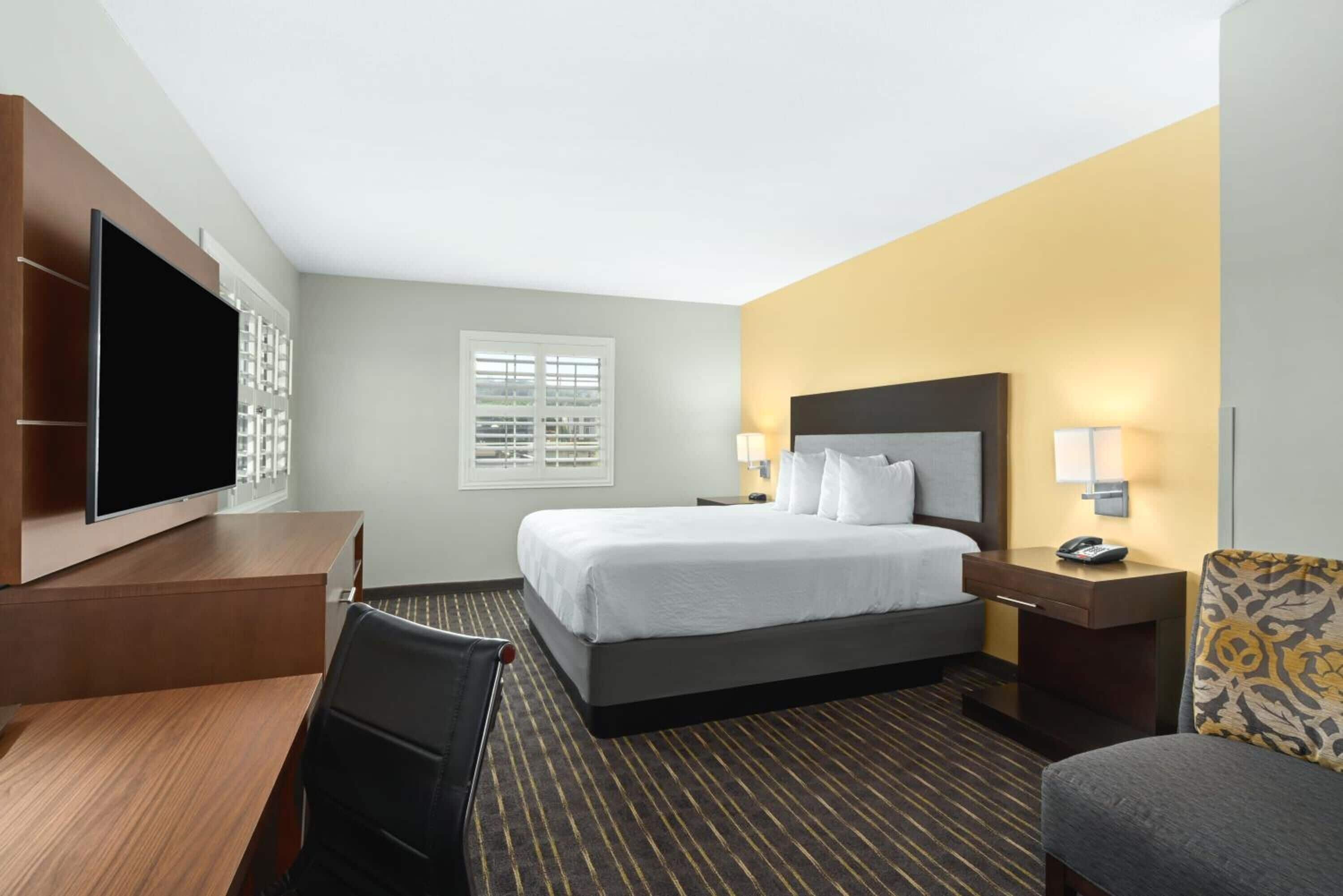 suite, 1 king bed | in-room safe, desk, iron/ironing board, free wifi