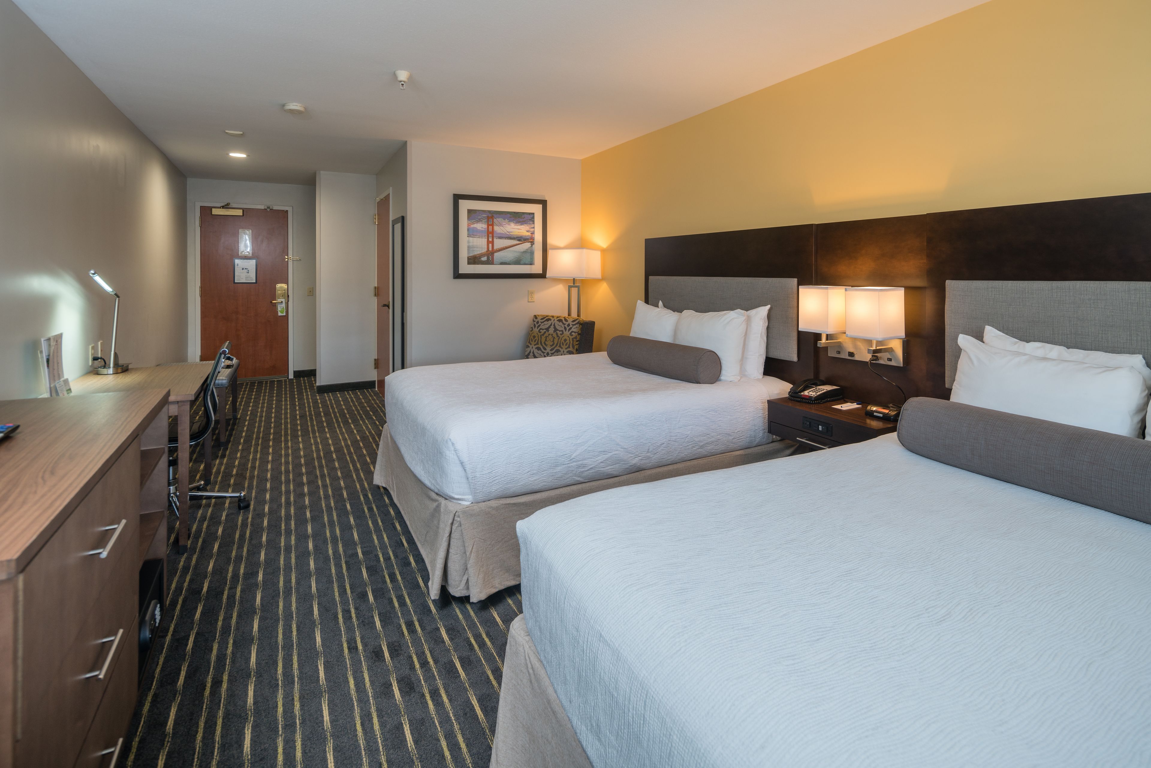 Standard Room, 2 Queen Beds, Mobility Accessible | In-room safe, desk, iron/ironing board, WiFi (free)