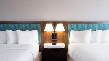 Two Queen Beds Non-Smoking | Down comforters, pillowtop beds, in-room safe, desk