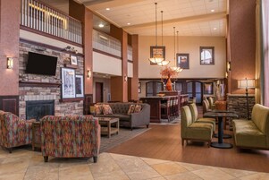 Sala de estar en el lobby