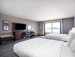 Room, 2 Queen Beds, Accessible, Non Smoking | Down comforters, pillowtop beds, in-room safe, desk - Hampton Inn & Suites Boise-Meridian (Meridian)