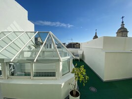 Superior-Doppelzimmer, 1 Queen-Bett, Terrasse | Terrasse/Patio