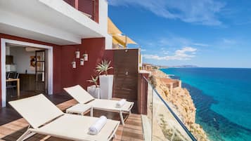 Deluxe suite, uitzicht op zee (Junior) | Uitzicht vanuit de kamer