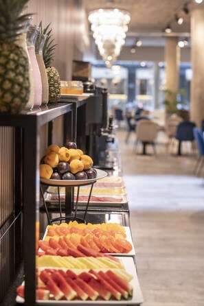 Frokostbuffé er inkludert hver dag