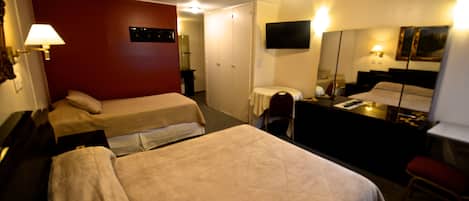 Premium bedding, Select Comfort beds, in-room safe, desk