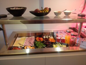 Daily breakfast for a fee