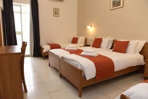Comfort Quadruple Room, Multiple Beds, Sea View