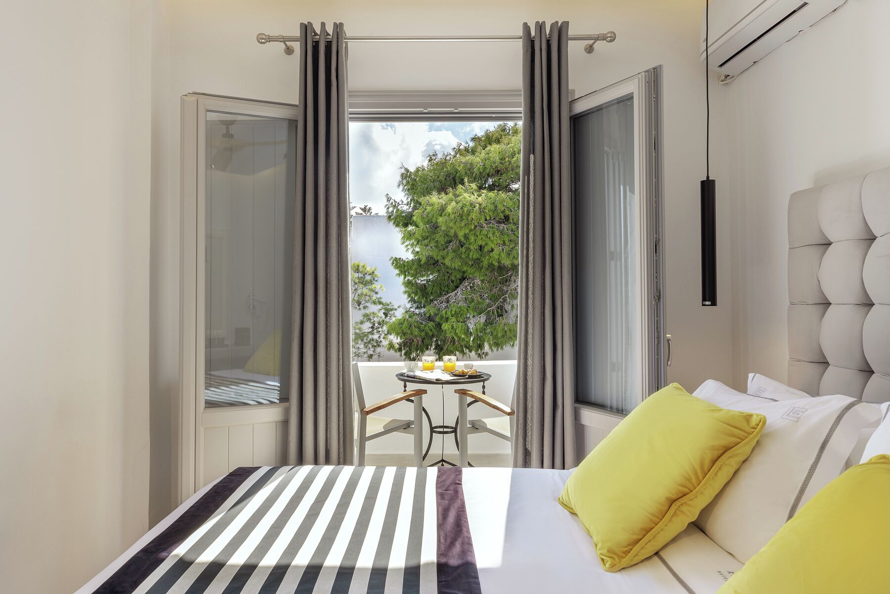 royal kalisti two bedroom suite with private jacuzzi and sea view | top floor | 1 bedroom, egyptian cotton sheets, premium bedding, down duvets