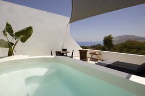 Royal Kalisti Two Bedroom Suite with Private Jacuzzi and Sea View | Top Floor | Exterior - Kalisti Hotel & Suites (Santorini)