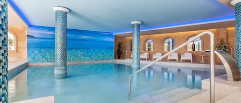 Couples treatment rooms, Turkish bath, body treatments, hydrotherapy