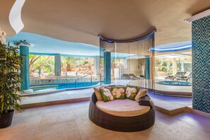Salas de tratamiento para parejas y baño turco o hammam 