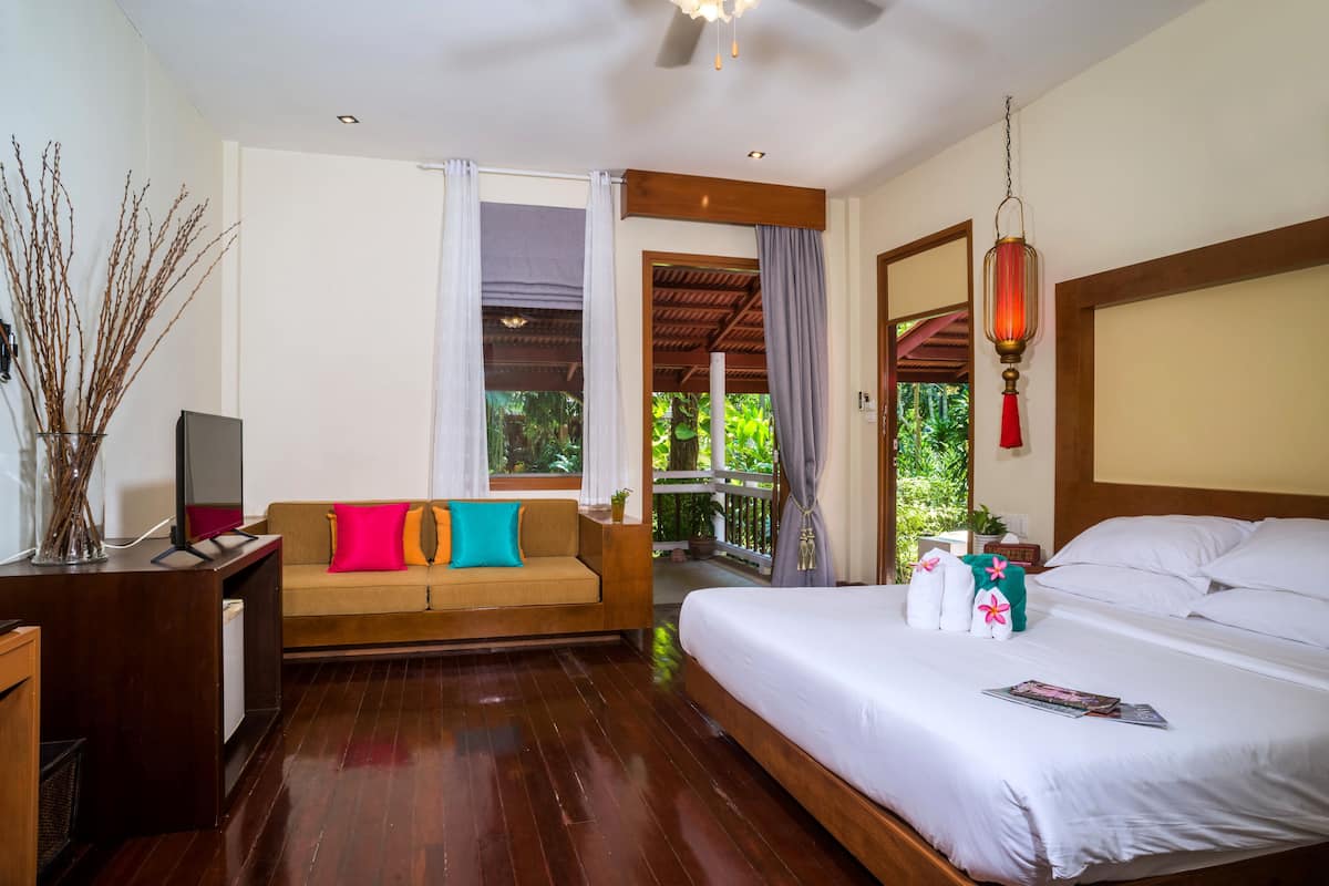 Honeymoon Thai Villa | 1 habitación, ropa de cama de alta calidad y camas Select Comfort