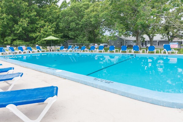 Indoor pool, 2 outdoor pools, open 8:00 AM to 10:00 PM, pool umbrellas