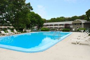 Indoor pool, 2 outdoor pools, open 8:00 AM to 10:00 PM, pool umbrellas - Ocean Park Inn (Eastham)
