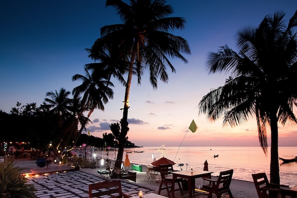 Außenbereich für Bankette