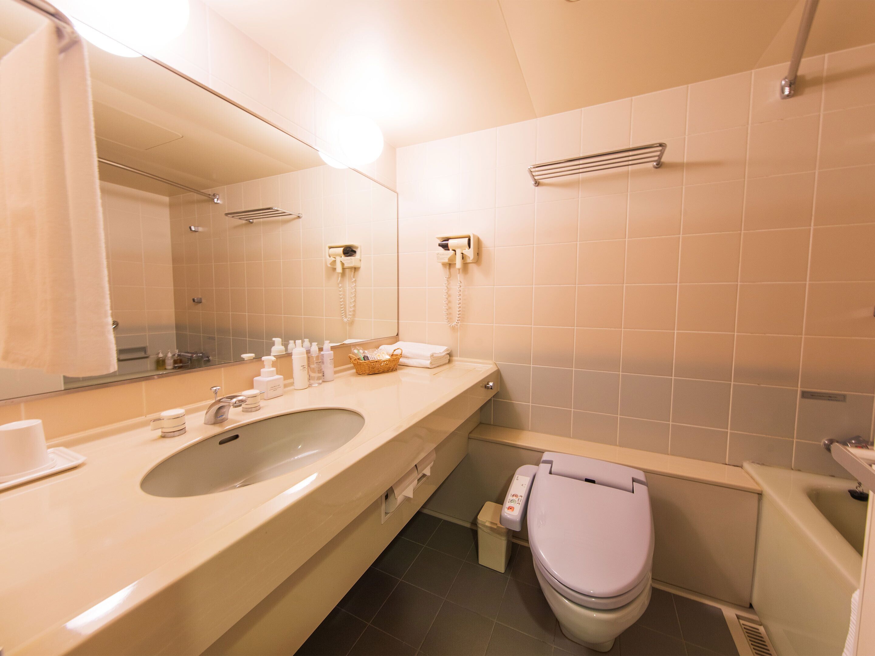 standard room, non smoking | bathroom | free toiletries, hair dryer, slippers, electronic bidet