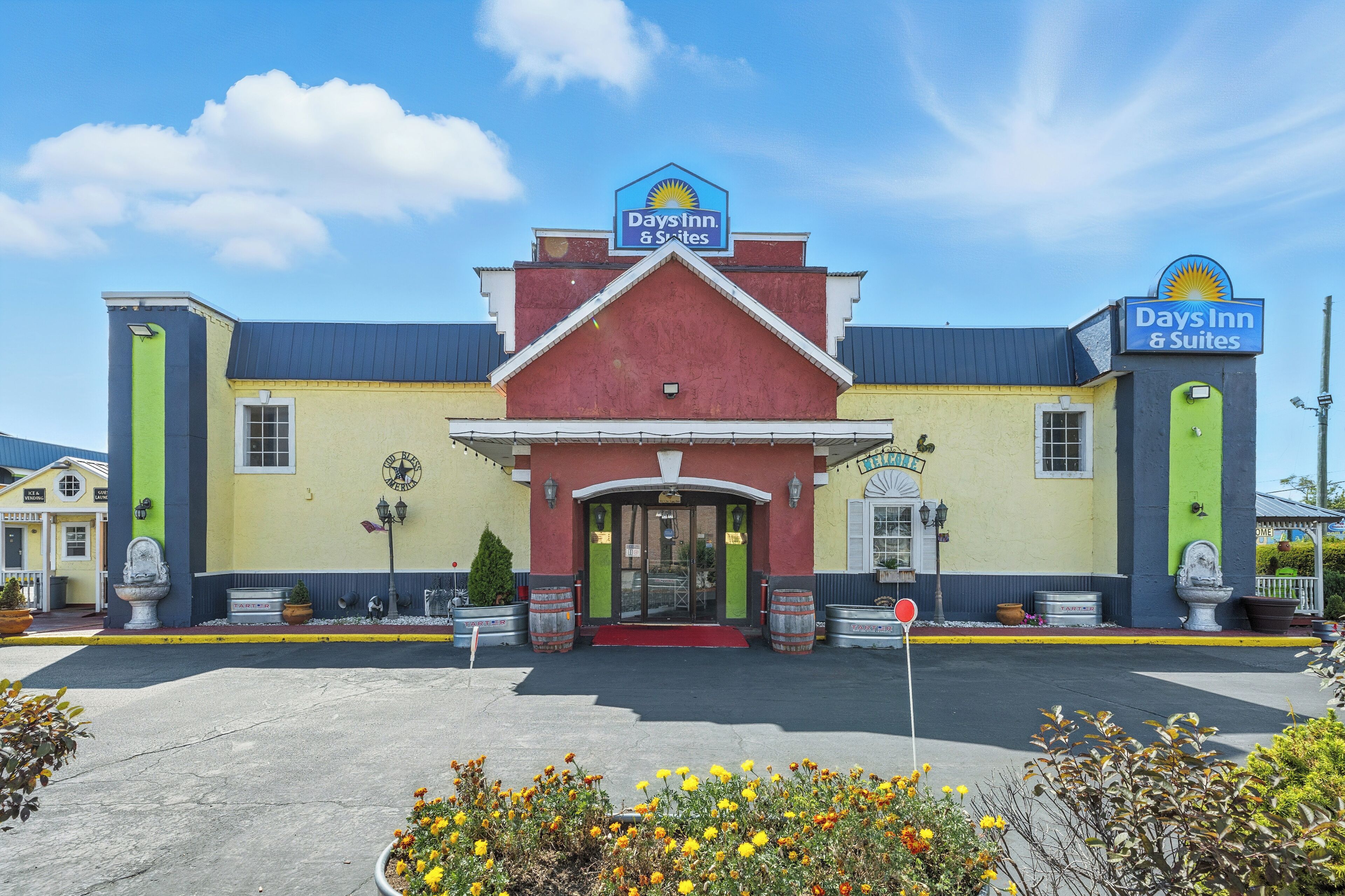 Façade de l’hébergement 