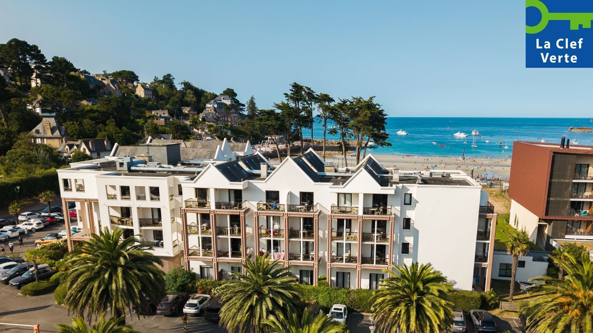 Voorkant van accommodatie