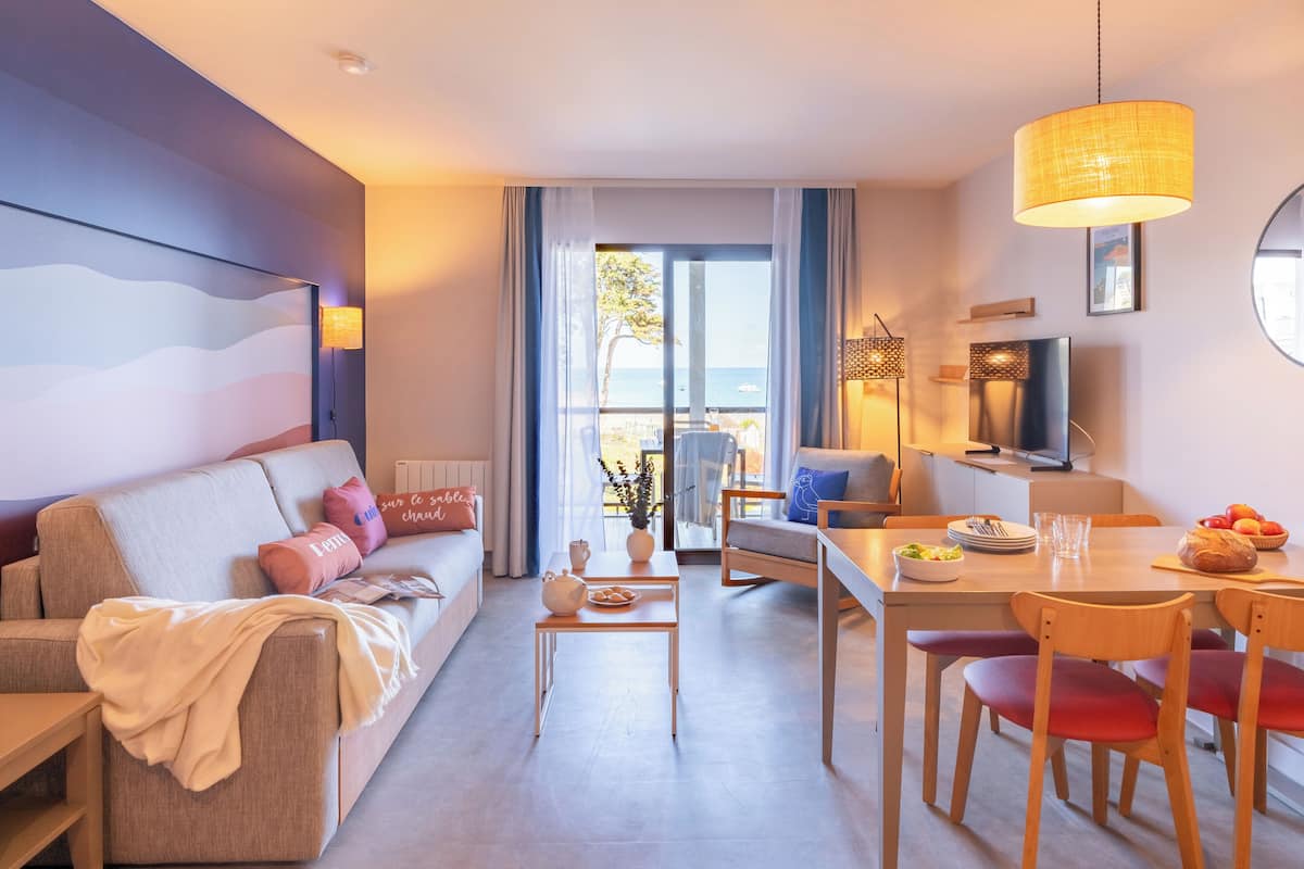 Appartement 5 personnes - 1 chambre - Terrasse ou balcon - Vue mer - Rénové | View from room