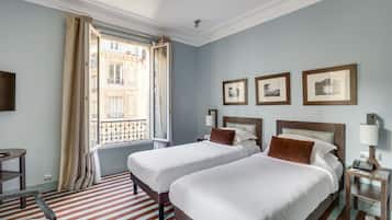 Premium bedding, pillowtop beds, minibar, in-room safe
