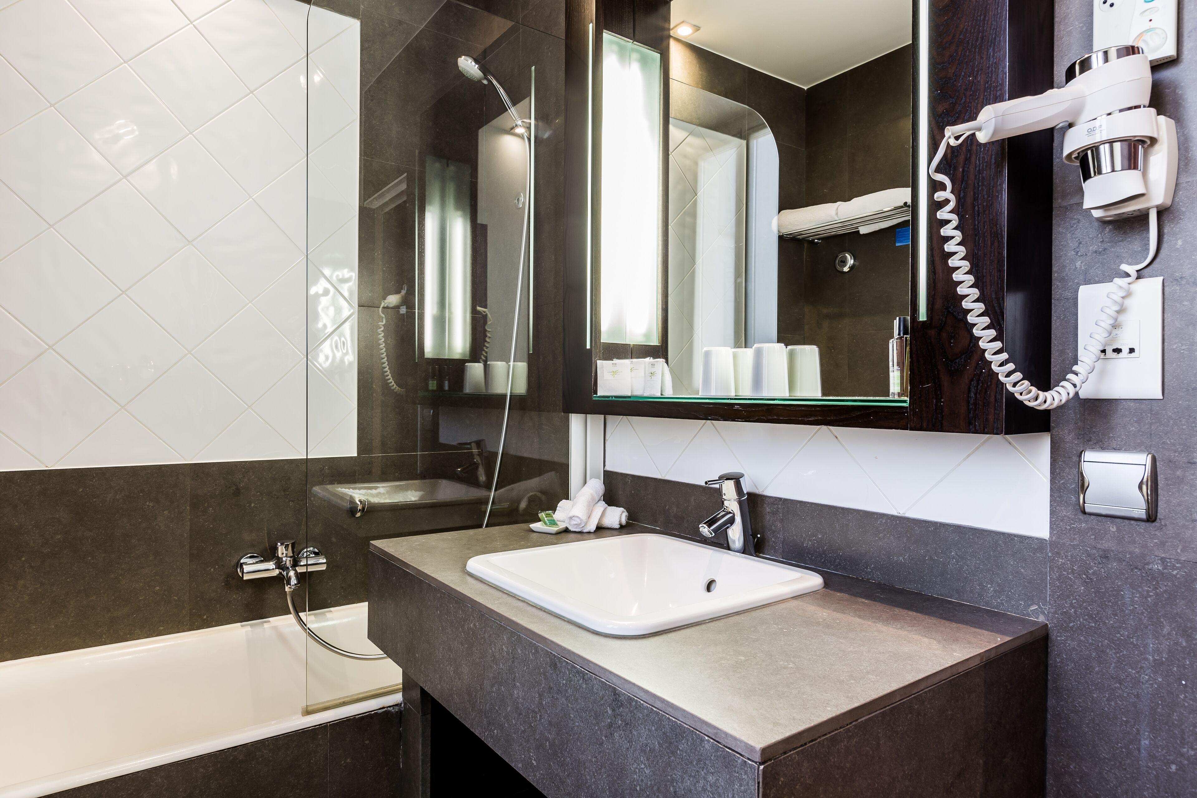 superior double or twin room | bathroom amenities | designer toiletries, hair dryer, bathrobes, towels