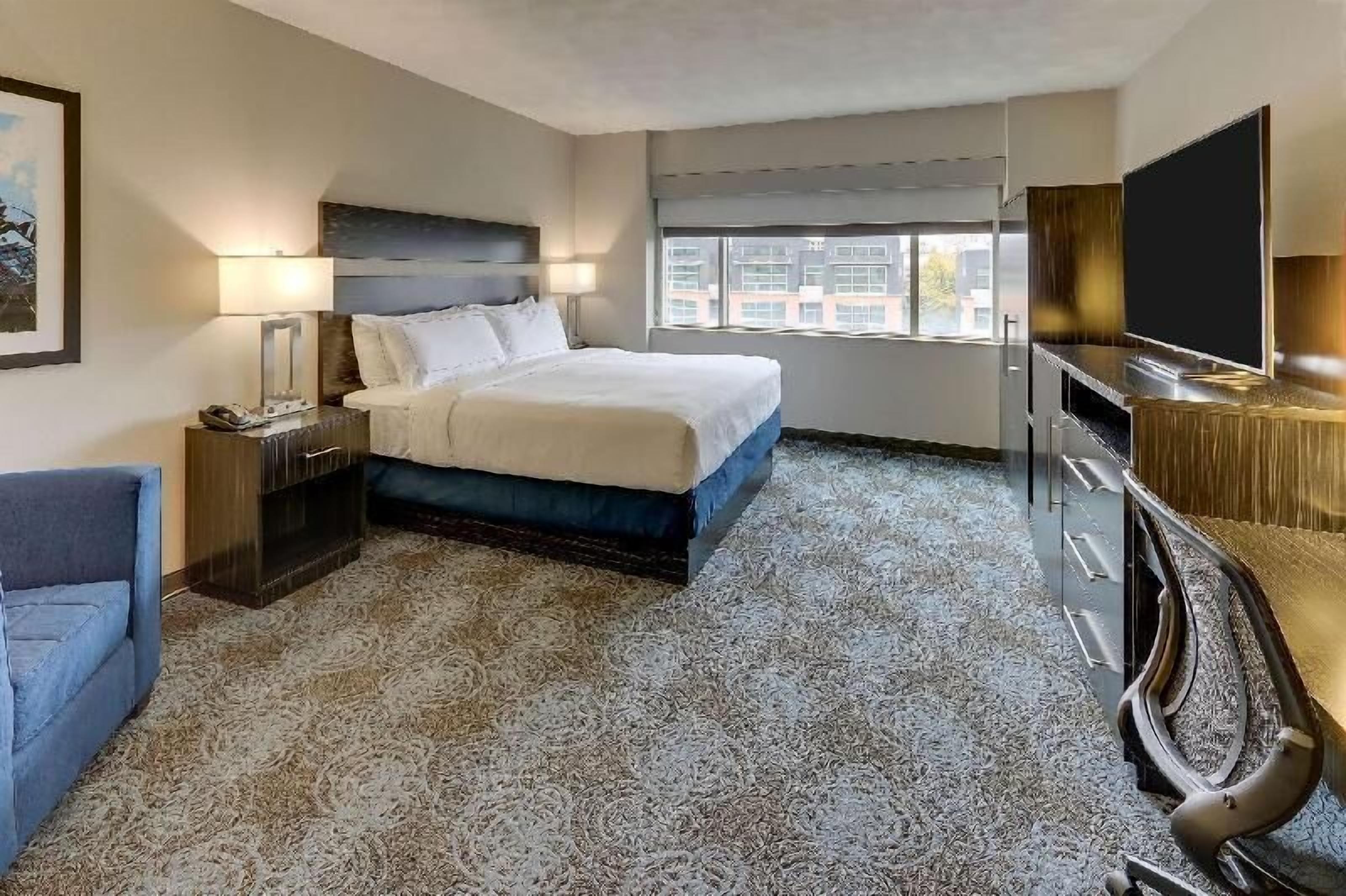In-room safe, desk, blackout drapes, iron/ironing board
