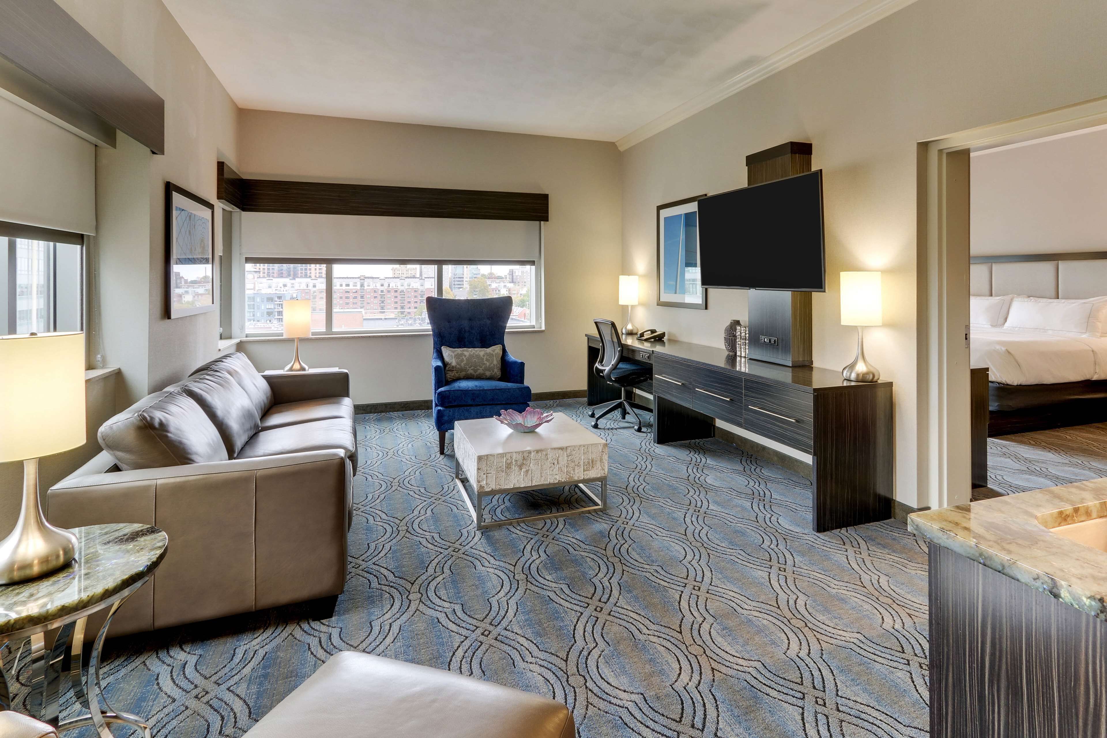 In-room safe, desk, blackout drapes, iron/ironing board