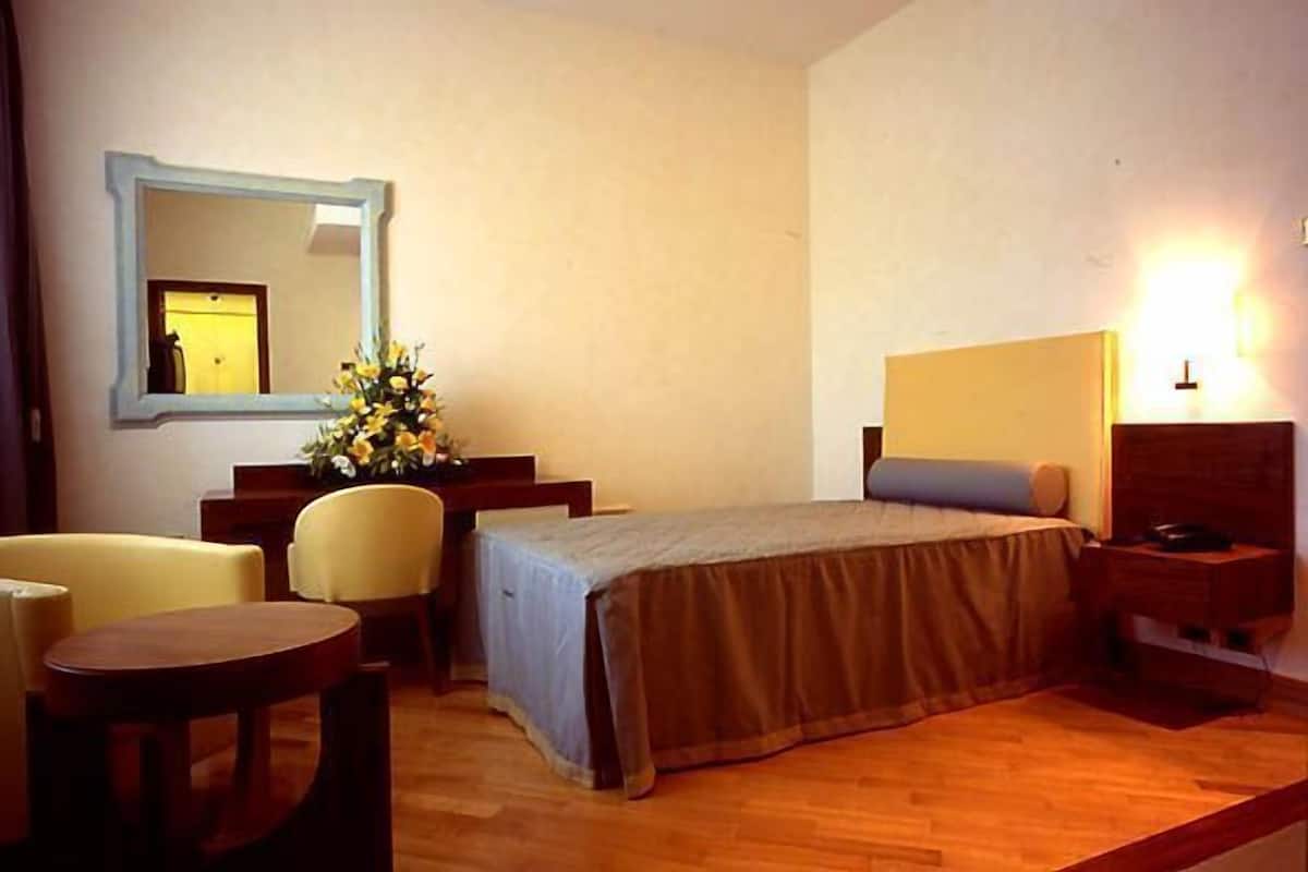 Premium bedding, down comforters, Select Comfort beds, minibar