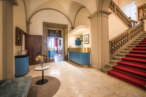 Interior entrance