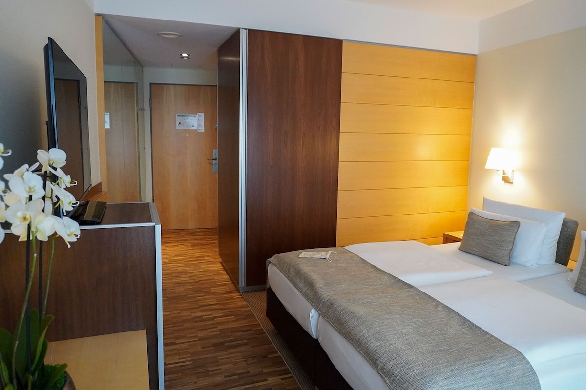 Superior Room (Plus) | Hypo-allergenic bedding, in-room safe, desk, blackout drapes