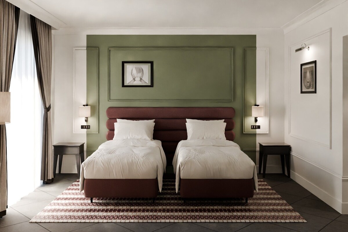 Executive Double Room | Premium bedding, down comforters, minibar, in-room safe