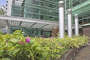 Entrée de l’hébergement